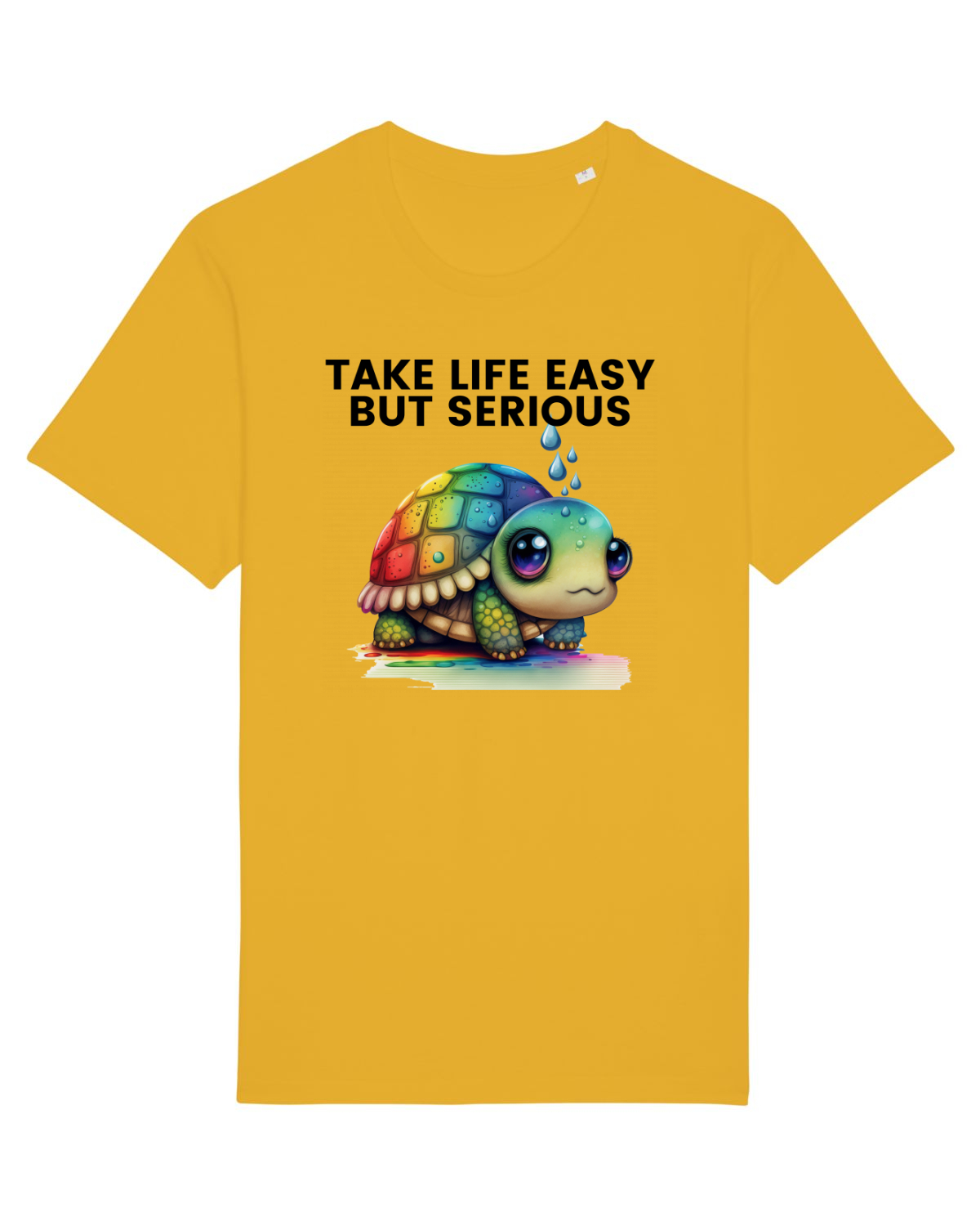 Tricou mânecă scurtă Unisex Rocker Spectra Yellow