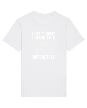 I dream i am a motorcycle White