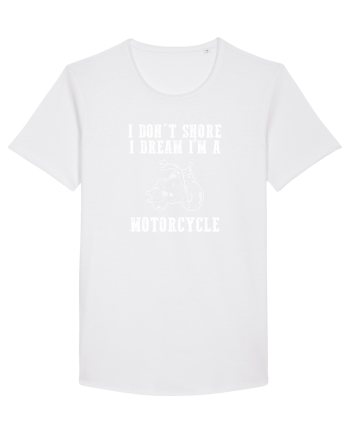 I dream i am a motorcycle White