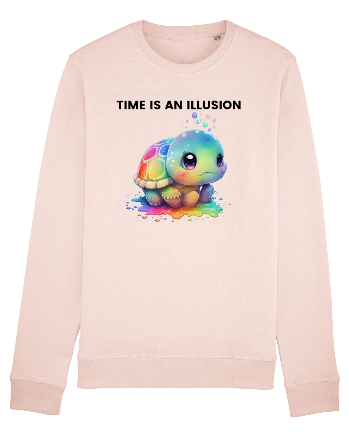 Bluză mânecă lungă Unisex Rise Candy Pink
