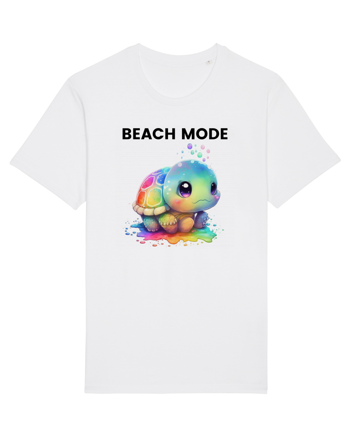 Tricou mânecă scurtă Unisex Rocker White