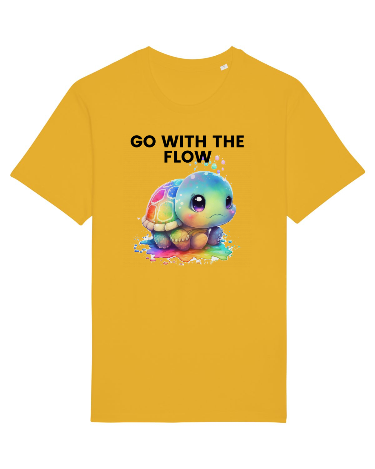 Tricou mânecă scurtă Unisex Rocker Spectra Yellow
