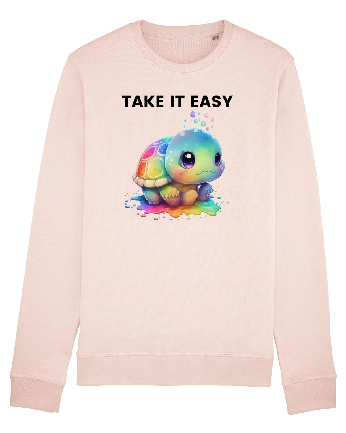 Bluză mânecă lungă Unisex Rise Candy Pink