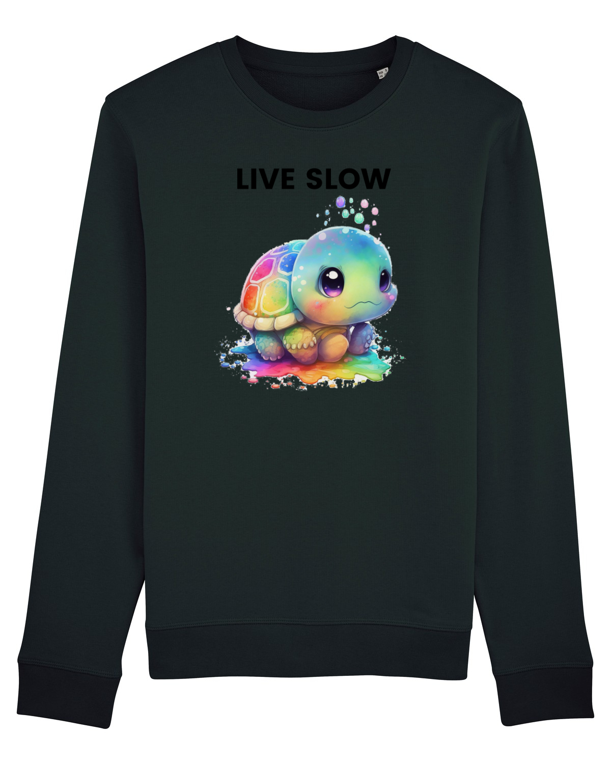 Bluză mânecă lungă Unisex Rise Black
