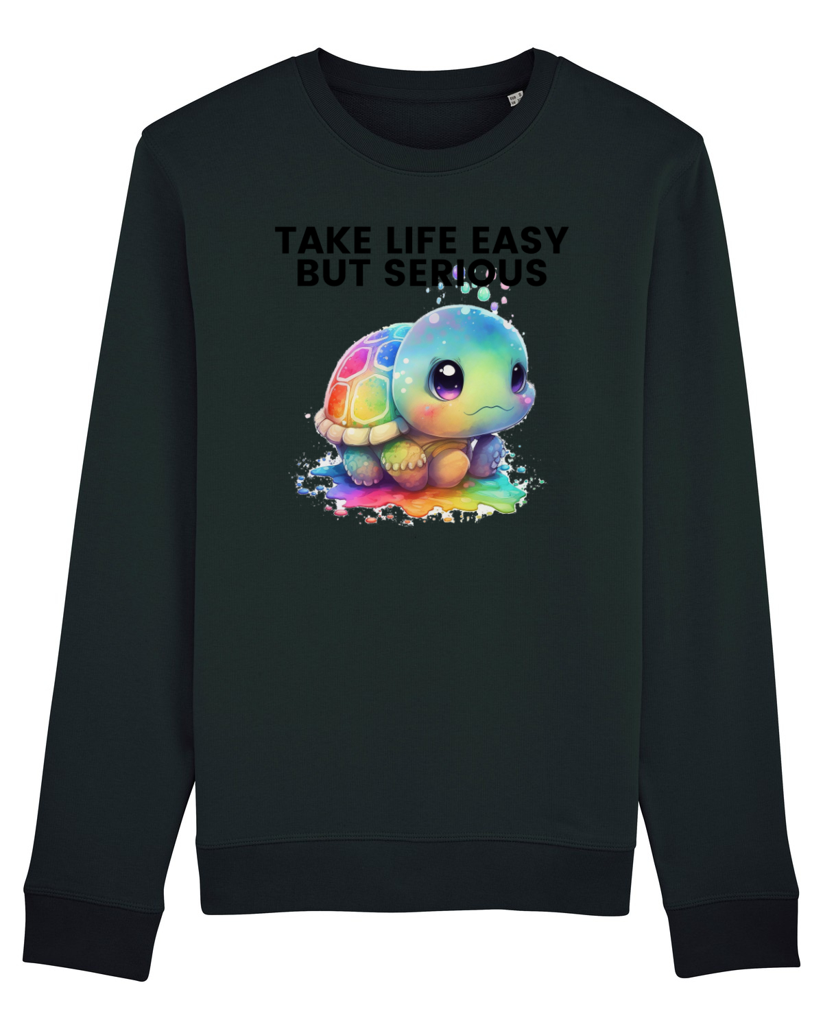 Bluză mânecă lungă Unisex Rise Black