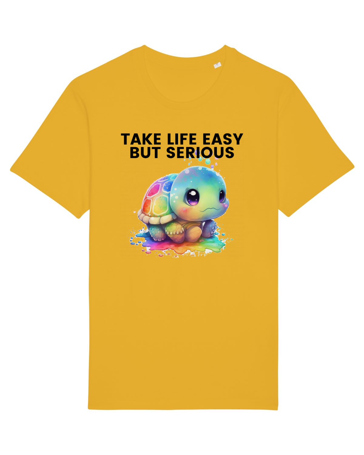 Tricou mânecă scurtă Unisex Rocker Spectra Yellow