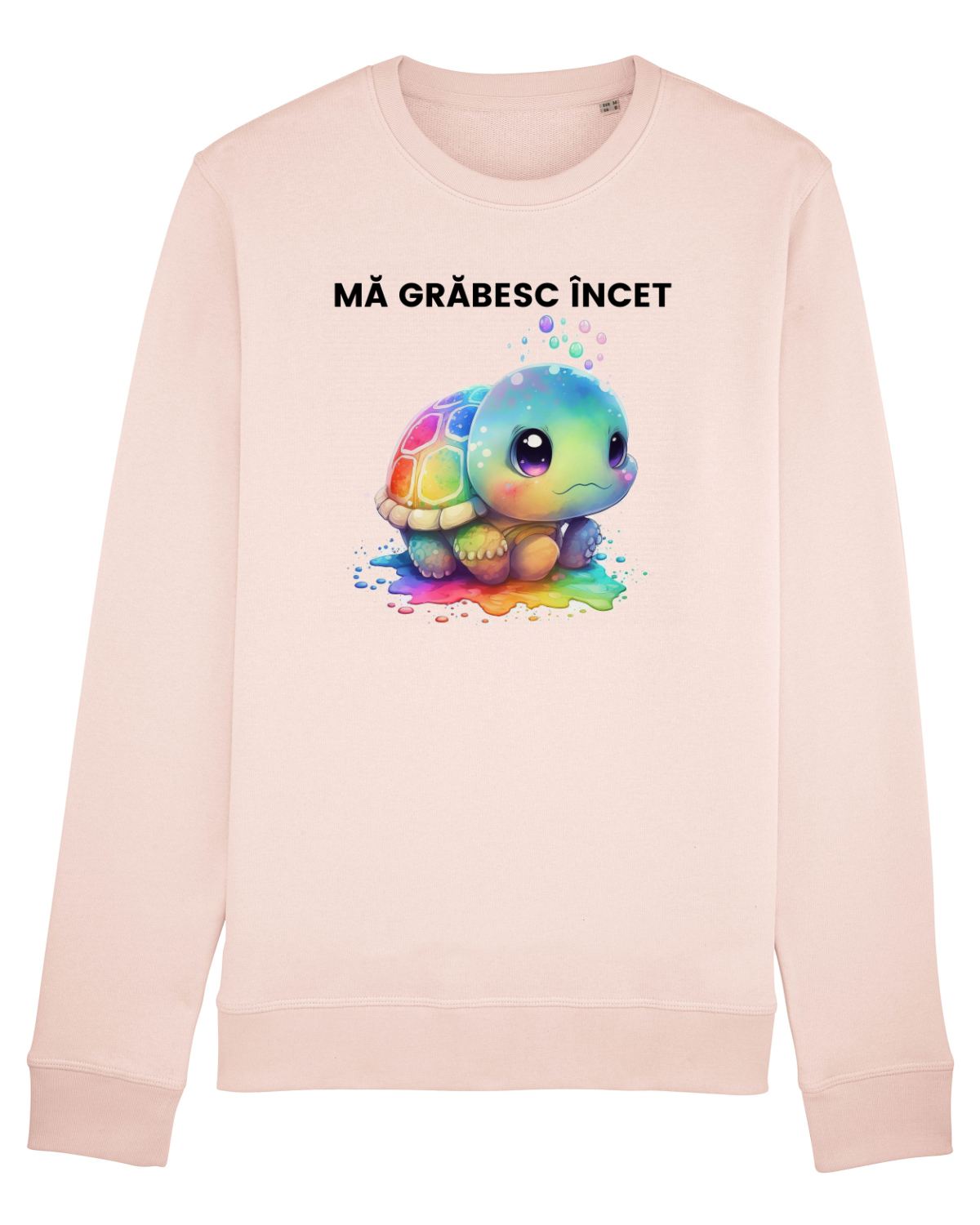 Bluză mânecă lungă Unisex Rise Candy Pink