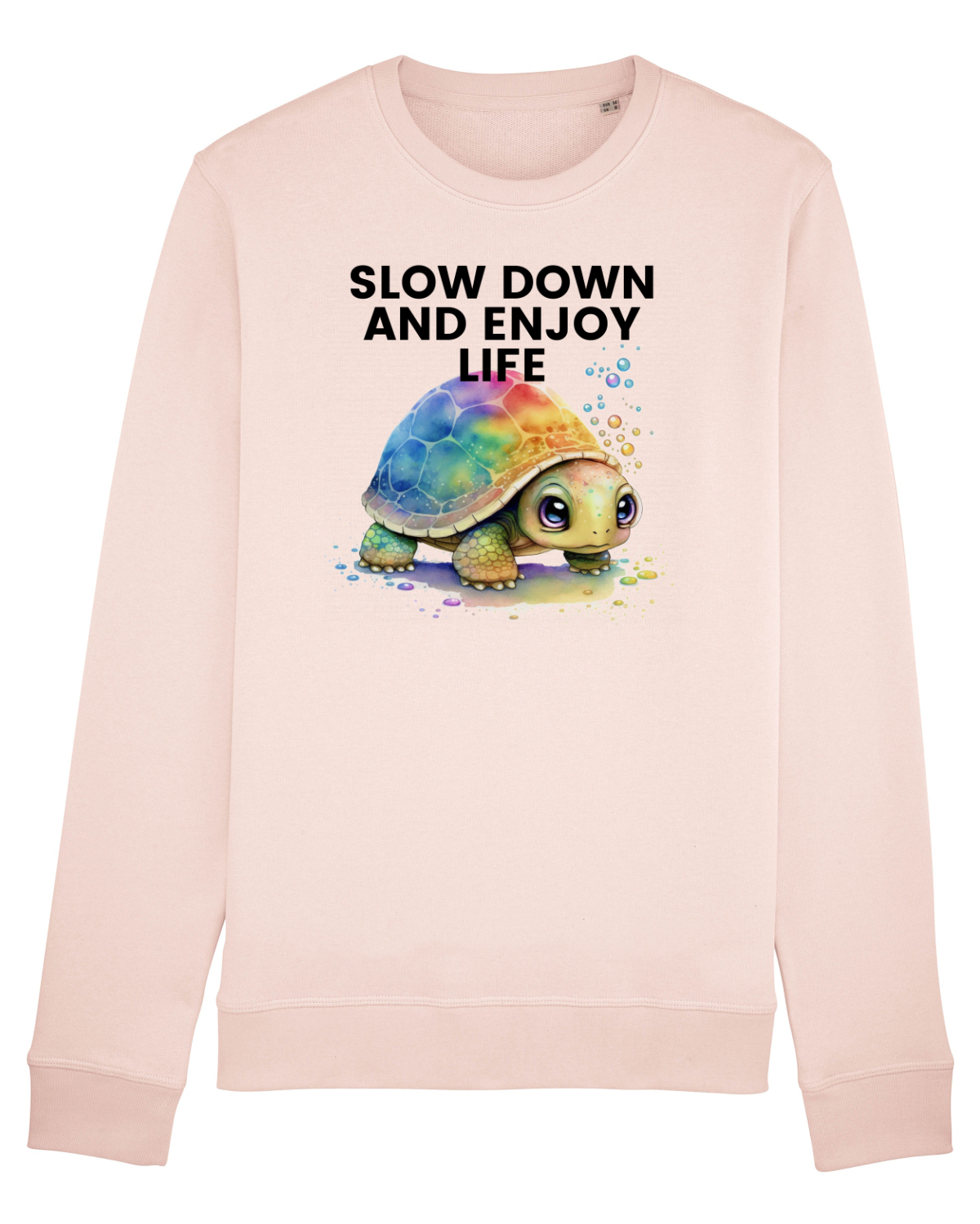 Bluză mânecă lungă Unisex Rise Candy Pink