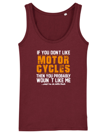 Motorcycles Burgundy
