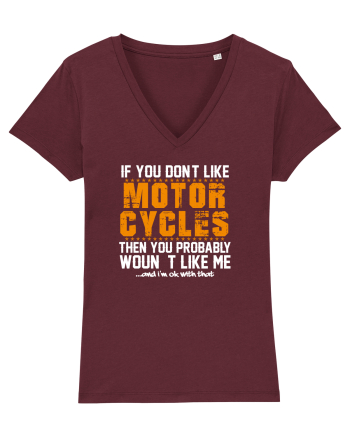 Motorcycles Burgundy