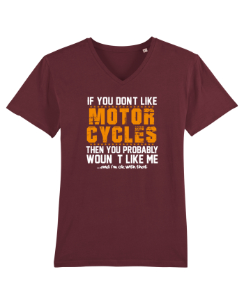 Motorcycles Burgundy