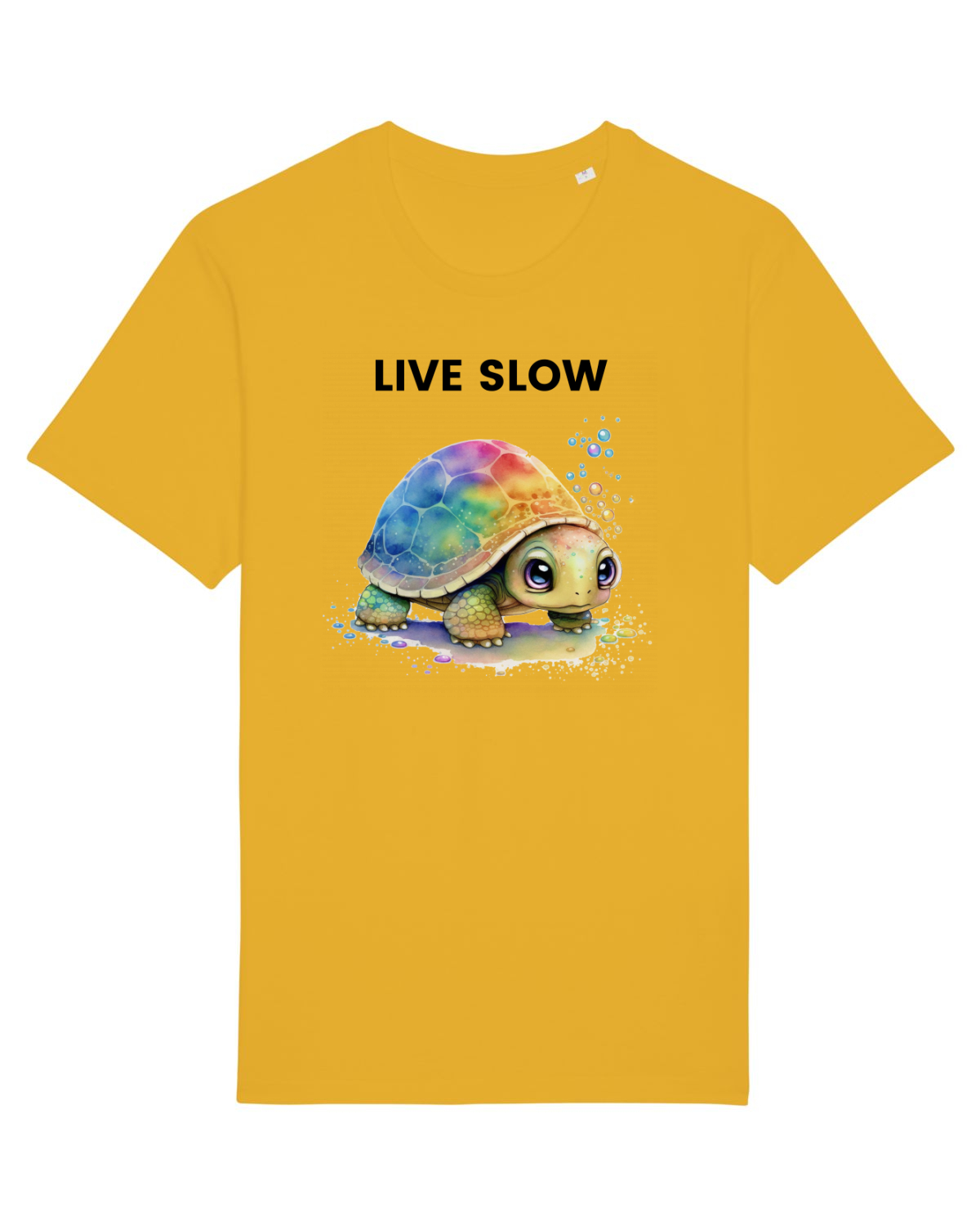 Tricou mânecă scurtă Unisex Rocker Spectra Yellow