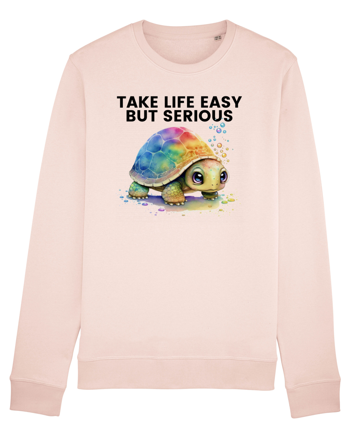 Bluză mânecă lungă Unisex Rise Candy Pink