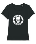 Shadow Rider Tricou mânecă scurtă guler larg fitted Damă Expresser