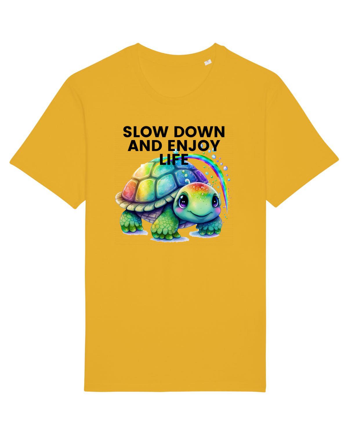 Tricou mânecă scurtă Unisex Rocker Spectra Yellow