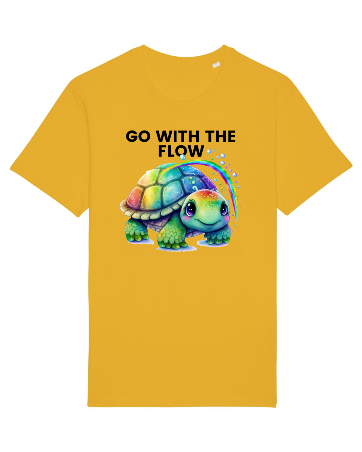Tricou mânecă scurtă Unisex Rocker Spectra Yellow