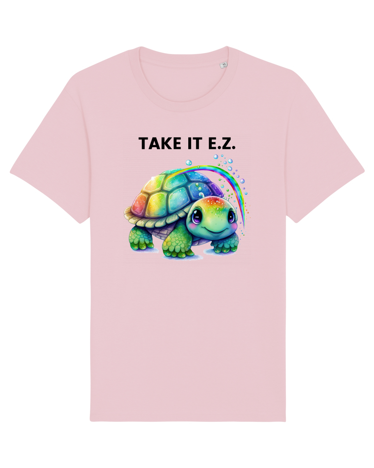 Tricou mânecă scurtă Unisex Rocker Cotton Pink