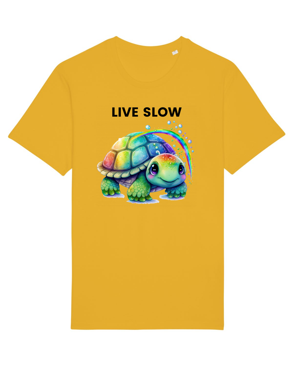 Tricou mânecă scurtă Unisex Rocker Spectra Yellow