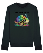 Broasca testoasa pictata in acuarela cu mesajul I'm not fast Bluză mânecă lungă Unisex Rise