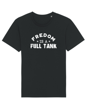 Freedom is a full tank. Black