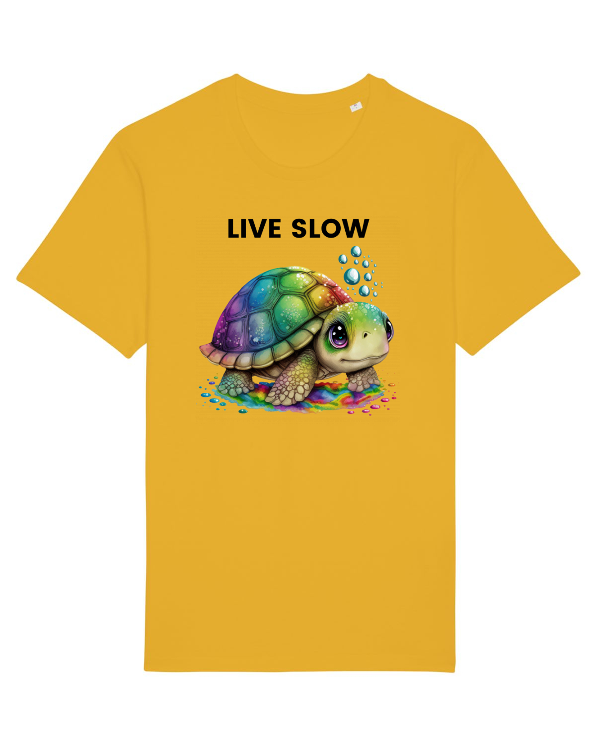 Tricou mânecă scurtă Unisex Rocker Spectra Yellow