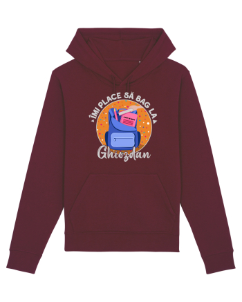 Îmi place să bag la ghiozdan Burgundy