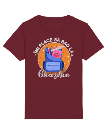 Îmi place să bag la ghiozdan Burgundy