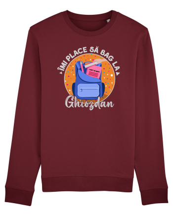 Îmi place să bag la ghiozdan Burgundy