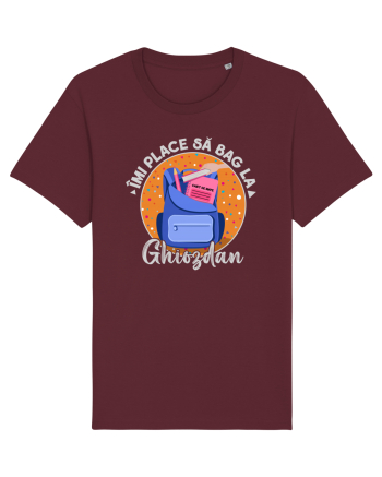 Îmi place să bag la ghiozdan Burgundy