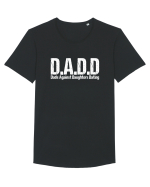 DADD Dads Against Daughters Dating Tricou mânecă scurtă guler larg Bărbat Skater
