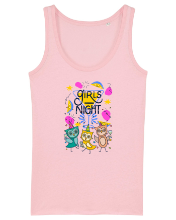 owl night Cotton Pink