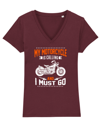 My Motorcycle is calling Burgundy