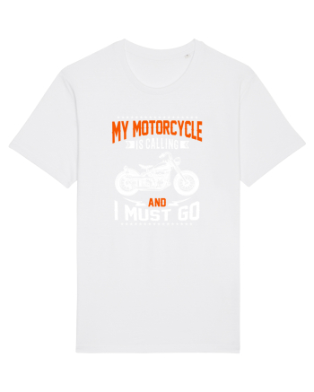 My Motorcycle is calling White
