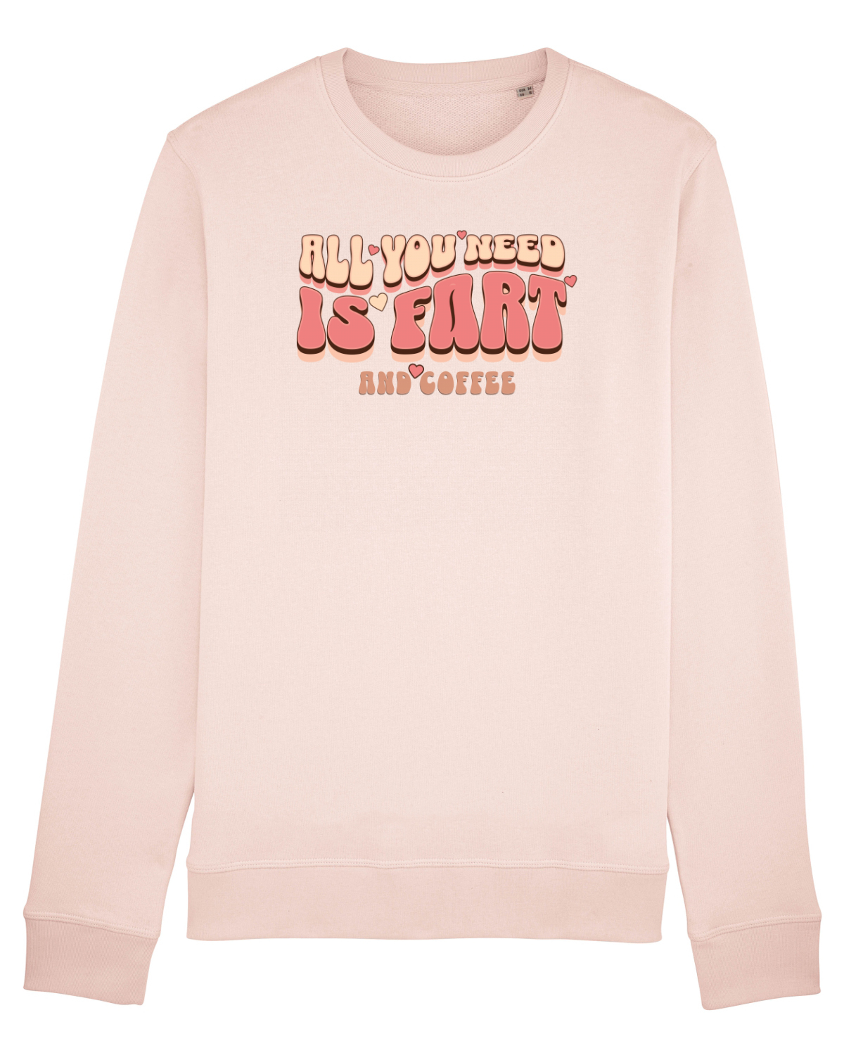 Bluză mânecă lungă Unisex Rise Candy Pink