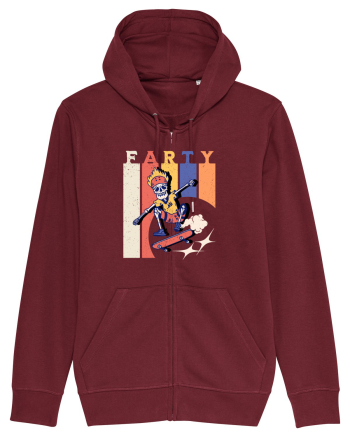 Farty - Skateboarding Burgundy