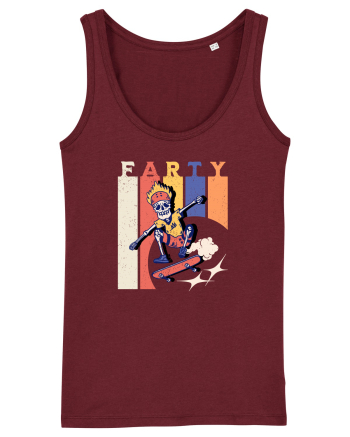 Farty - Skateboarding Burgundy