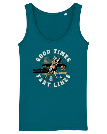Good Times Fart Lines - Farting Couple Ocean Depth