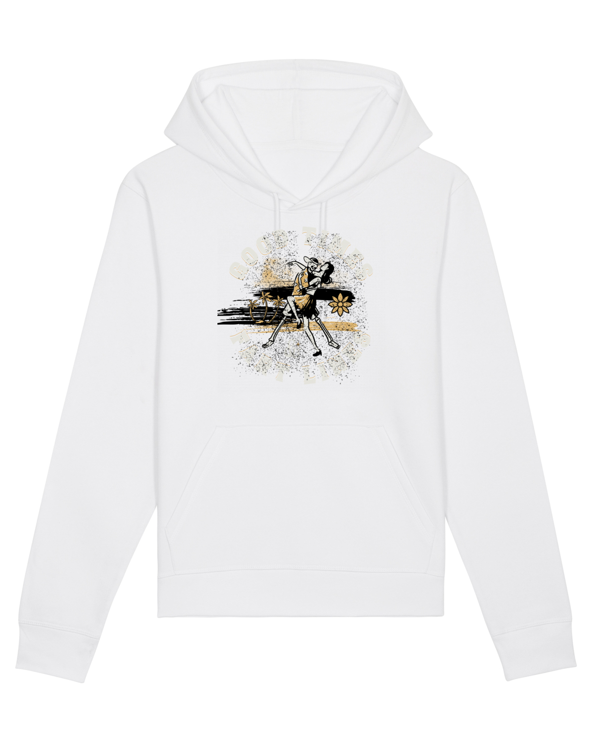 Hanorac Unisex Drummer White