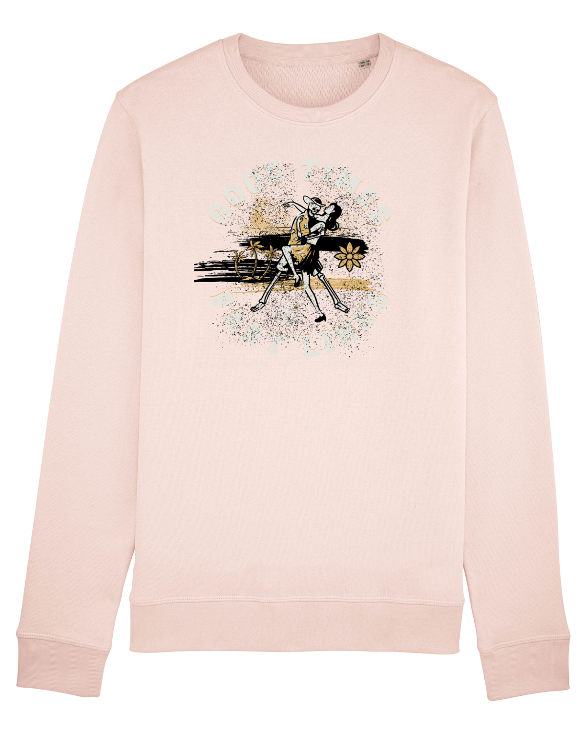 Bluză mânecă lungă Unisex Rise Candy Pink