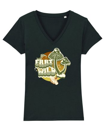 I Fart Wild Mushrooms Black