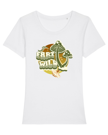 I Fart Wild Mushrooms White