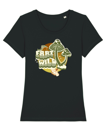 I Fart Wild Mushrooms Black