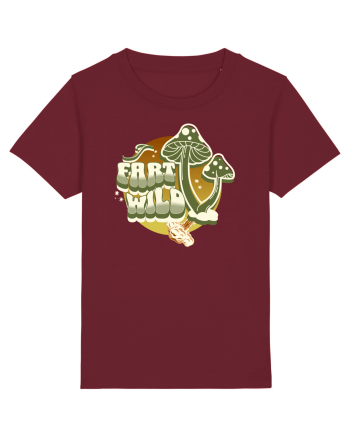 I Fart Wild Mushrooms Burgundy