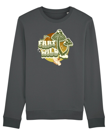 I Fart Wild Mushrooms Anthracite