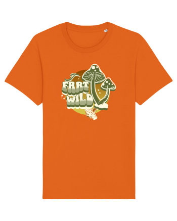 I Fart Wild Mushrooms Bright Orange