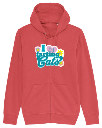 I Love Farting Cats Carmine Red