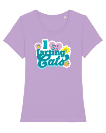 I Love Farting Cats Lavender Dawn