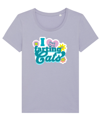 I Love Farting Cats Lavender