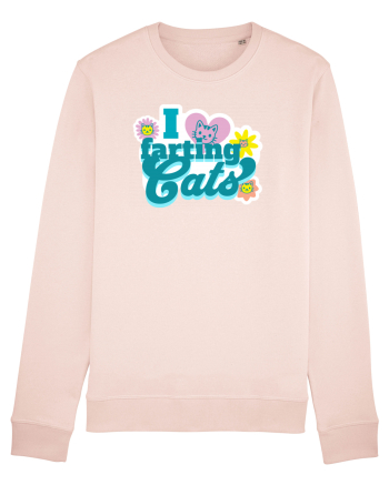 I Love Farting Cats Candy Pink