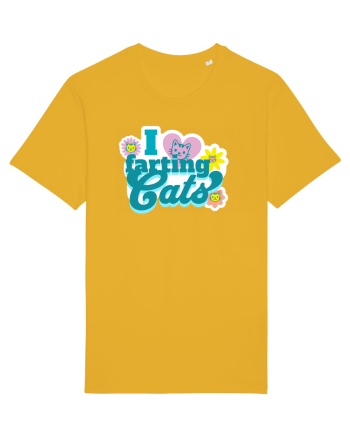 I Love Farting Cats Spectra Yellow